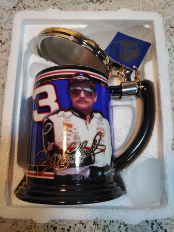 Franklin Mint "THE INTIMIDATOR" #3 DALE EARNHARDT Collector Tankard Cover