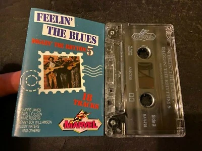 FEELIN' THE BLUES - 'Diggin' The Rhythm 5' Cassette Tape Album 1992 - Image 1 of 2