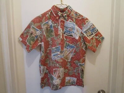 Camisa Hawaiana Reyn Spooner YOUTH GRANDE Mele Kalikimaka Navidad 2014 Usada en Excelente Condición ¡Como Nueva! Foto 1 de 4