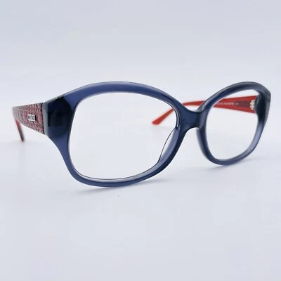 MATR'XX eyeglasses TRANSLUCENT BLUE OVAL glasses frame MOD: BM739 COL.958 - Image 1 of 4