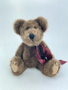 Vintage 1998 Boyds Bears 10" Brown J.B. Bean Series Plush Toy Stuffed Animal - Picture 1 of 5