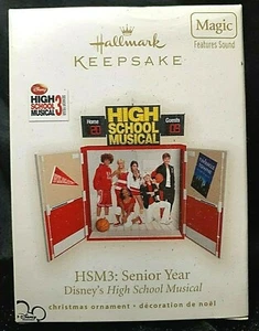 NIB 2009 HALLMARK ORNAMENT HSM3 SENIOR YEAR DISNEY'S HIGH SCHOOL MUSICAL NEW - Picture 1 of 1