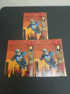 Okie Comics Issue #2 3 Piece Comic Book Lot - Picture 1 of 1