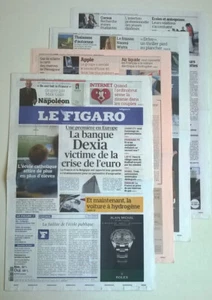 LE FIGARO N°20 893 du 05/10/2011 - La voiture à hydrogène /Prix Nobel Physique - Picture 1 of 12