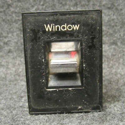 Cadillac Seville 1987 LH o RH ventana trasera interruptor control con bisel OEM I107 Foto 1 de 4