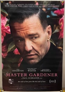 MASTER GARDENER DS ROLLED ORIGINAL ONE SHEET MOVIE POSTER JOEL EDGERTON (2023) - Picture 1 of 1