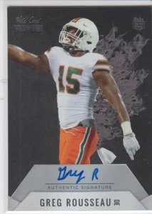 Greg Rousseau Miami 2021 Wild Card Matte 7/20 #MRHR-21 051523AZCD21 - Picture 1 of 2