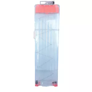 Nerf Elite 18 dart clear transparent Magazine Mags Mag Clip For Rapidstrike - Picture 1 of 11
