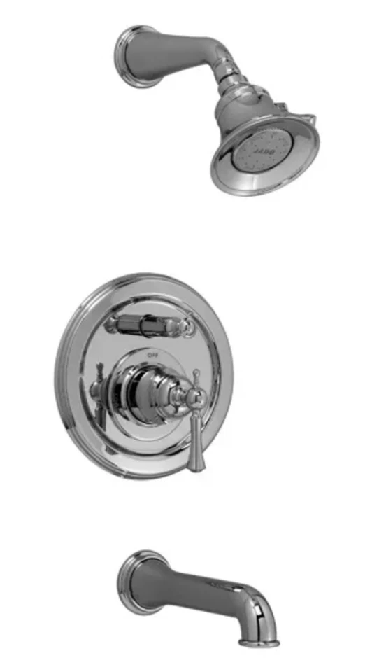 Jado 842495.144 Hatteras Kit de ajuste de ducha de bañera de equilibrio de presión níquel cepillado Foto 1 de 1