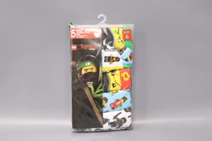 LEGO Ninjago Little Boys Underwear, 5 Pack Briefs, Sizes 6 - Picture 1 of 3