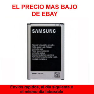 Bateria Samsung Galaxy Note 3 III 3200mAh SM-N900 B800BC Compatible Nueva