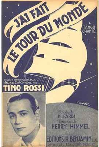 PARTITURAS PARTITURAS PARTITURAS PARTITURAS DE TINO ROSSI 1938 ENVÍO GRATUITO - Imagen 1 de 1