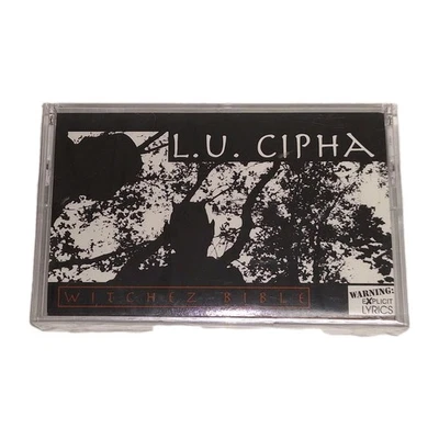 L.U. Cipha Witchez Bible Cassette Sealed NEW 1999 ULTRA RARE Horrorcore Rap - Image 1 of 4
