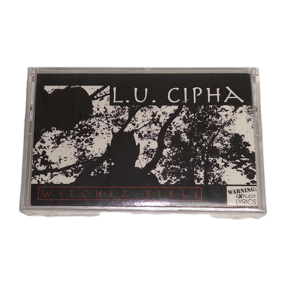 L.U. Cipha Witchez Bible Cassette Sealed NEW 1999 ULTRA RARE Horrorcore Rap - Image 1 of 4