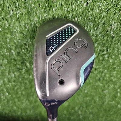 PING GLe 30° 6 Hybrid Rescue Ping ULT-230 Lite Ladies Flex Graphite Left LH 38" - Image 1 of 4