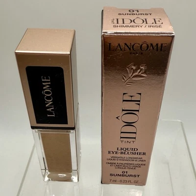 Sombra de ojos líquida Lancome Idole 01 nueva en caja tamaño completo Sunburst Foto 1 de 4