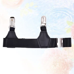 Shirts Holder Straps Keeps Shirt Tucked Elastic Shirt Holder - Imagen 1 de 11