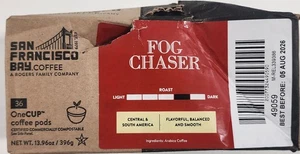 Cazador de niebla de café de la bahía de San Francisco tostado medio oscuro KCup 36 unidades 08/05/26 - Imagen 1 de 3