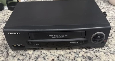 Daewoo 4 Cabezales Vcr Modelo # DVK87N (Probado y Funciona) Sin Control Remoto Foto 1 de 4