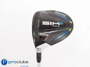 Left Handed TaylorMade SIM 2 MAX 16.5* HL 3 WOOD - Speeder 45 Stiff Flex 440864 - Picture 1 of 4