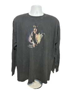 Johnny Winter Blues Rock Musiker Hemd Herren XL Langarm Schwarz Front Grafik - Bild 1 von 18