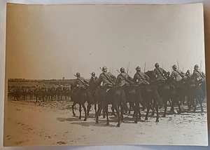 PHOTO MILITARIA - Guerre 14-18 - Soldats à Chevaux - Bild 1 von 1