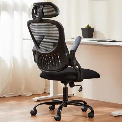 Office Computer Desk Chair Ergonomic High-Back Mesh Rolling Work Task Chairs  - Image 1 of 4