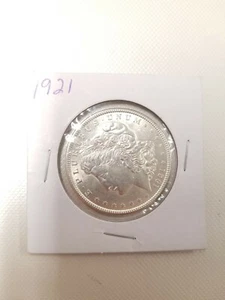 1921 Morgan Silver Dollar - Picture 1 of 3
