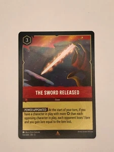 Disney Lorcana Shimmering Skies The Sword Released 133/204 Non-Foil - Picture 1 of 2