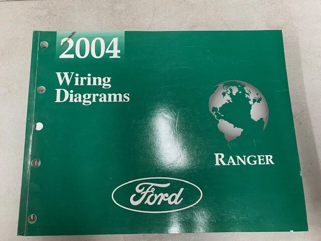 2004 Ford Ranger Factory Shop Wiring Diagrams Manual Paper Book SK4 - Image 1 of 1