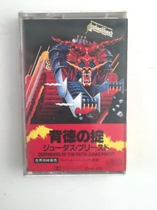 Judas Priest Defenders Of The Faith CASSETTE TAPE 1st Japan issue  - Picture 1 of 12