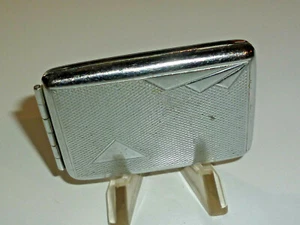 ESTUCHE MINI CAJA DE PARTIDO DE COLECCIÓN CON GUILLOCHE - ESTUCHE DE CERILLAS - ENCUENTRO - BONITO - Imagen 1 de 3