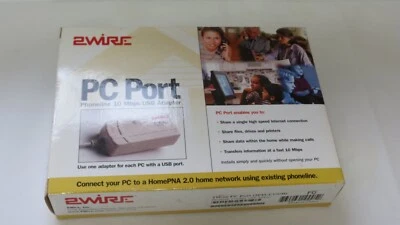 Vintage PC Port 2 Wire Share A Single High Speed Internet Connection 10MBS - Image 1 of 4