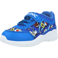 Sega Sonic Aztion Blue Textile Trainers Shoes