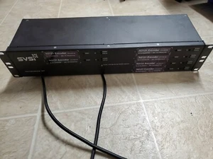 Svsi 9206 AMX 2RU Gabbia montaggio su rack con alimentazione per sei SVSI serie N av in rete  - Foto 1 di 7