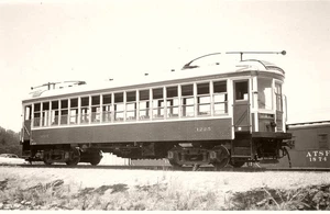 5B854 RP década de 1950? VAGÓN DE FERROCARRIL ELÉCTRICO BC #1225 - Imagen 1 de 1