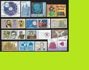 Slovakia Stamps Collection 2009 - 2021 - 14 MNH Stamps - Picture 1 of 1