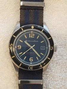 Spinnaker Fleuss Dive Watch Prussian Blue - Picture 1 of 7