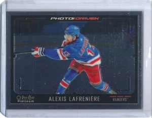 2021-22 O-Pee-Chee Platinum Photo Driven #PD-2 Alexis Lafreniere - Picture 1 of 2