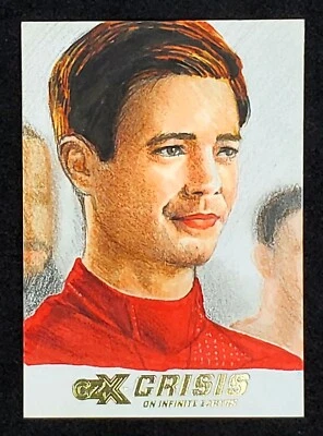 Cryptozoic Czx Crisis Sur Infinite Earths The Flash 1/1 Croquis Par Romo Namli - Photo 1/3