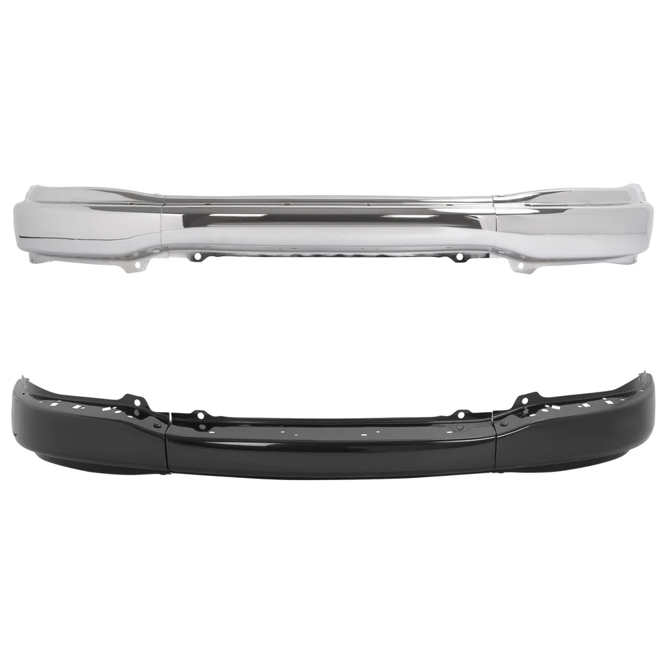 Chrome/Black Front Bumper For Ford F150 Heritage Expedition F250 1999 00-03 2004 Foto 1 de 3