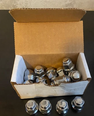 KIT PORCA DE RODA 10x1.25 Cromado Suzuki King Quad 400 450 500 700 750 - Pacote com 16-NOVO - Imagem 1 de 3