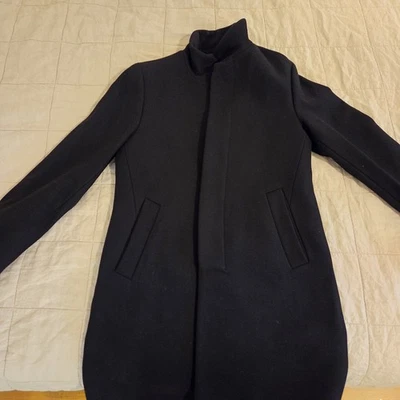 Abrigo embudo de lana italiano Club Monaco para hombre talla 36 o XS Foto 1 de 4