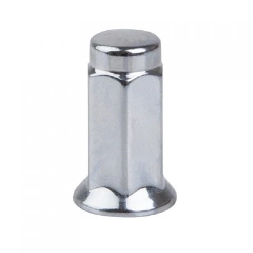 Tuerca base plana Tusk 10 mm x 1,25 mm paso de rosca con cabeza de 14 mm cromada Foto 1 de 1