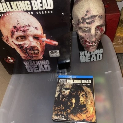 THE WALKING DEAD SEASON 2 2012 Blu-ray 4-Disc Box Set Limited Edition Rare - Image 1 of 2