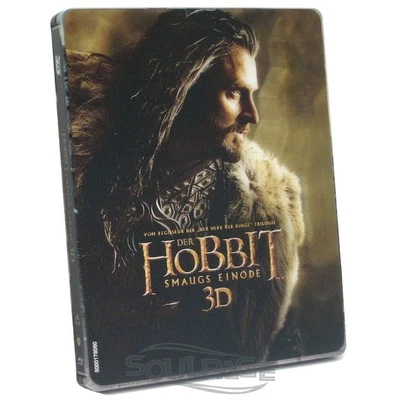 Der Hobbit: Smaugs Einöde (3D) [Steelbook] [Blu-ray] NEU / sealed / Lenticular - Bild 1 von 3