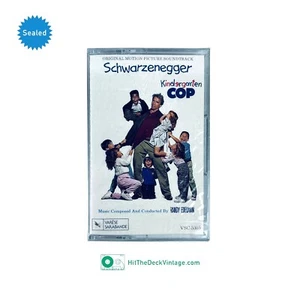 Kindergarten Cop Soundtrack Cassette Tape (1990) Randy Edelman SEALED - Picture 1 of 6