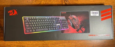 Redragon S107 Gaming Keyboard, Mouse & Mousepad 3 in 1 Set - NEW - Image 1 of 4
