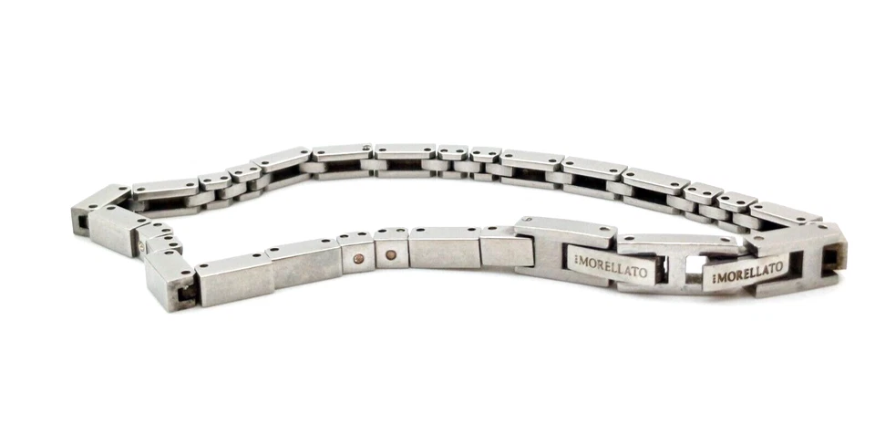 MORELLATO BRACCIALE UNISEX A MAGLIE CON PUNTI LUCE - Immagine 1 di 4