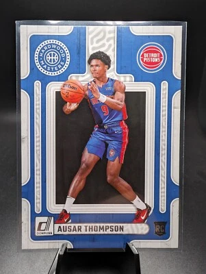 2023-24 Donruss Basketball Ausar Thompson RC Hardwood Masters #2 - Image 1 of 2